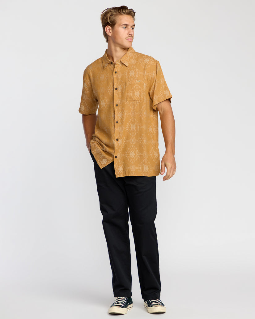 Billabong Sundays Jacquard Shirt-Golden Haze