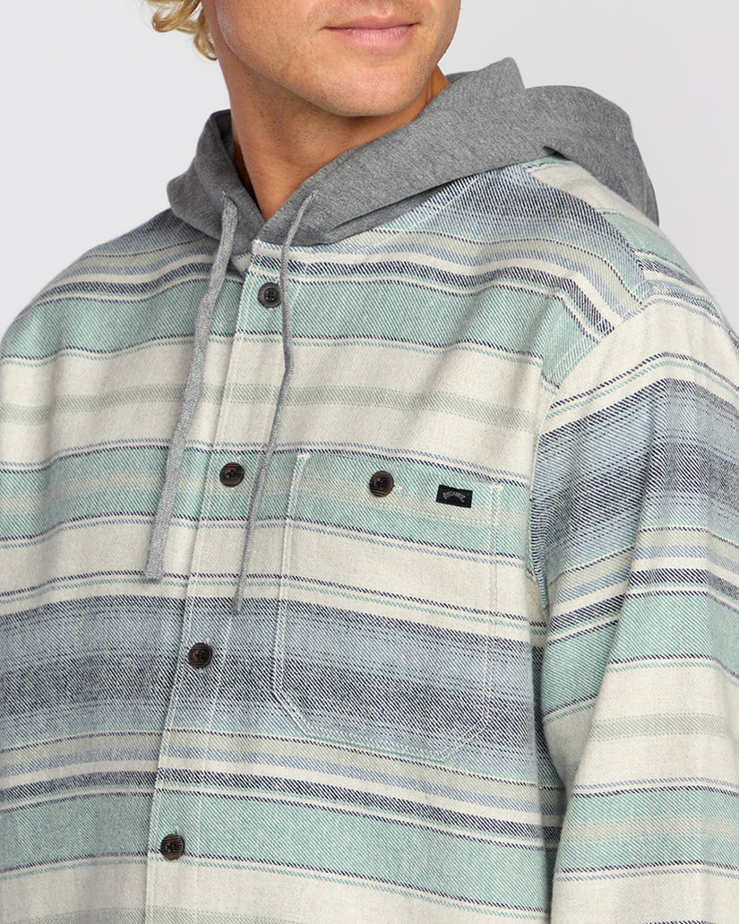 Billabong Baja Flannel L/S Shirt-Oatmeal