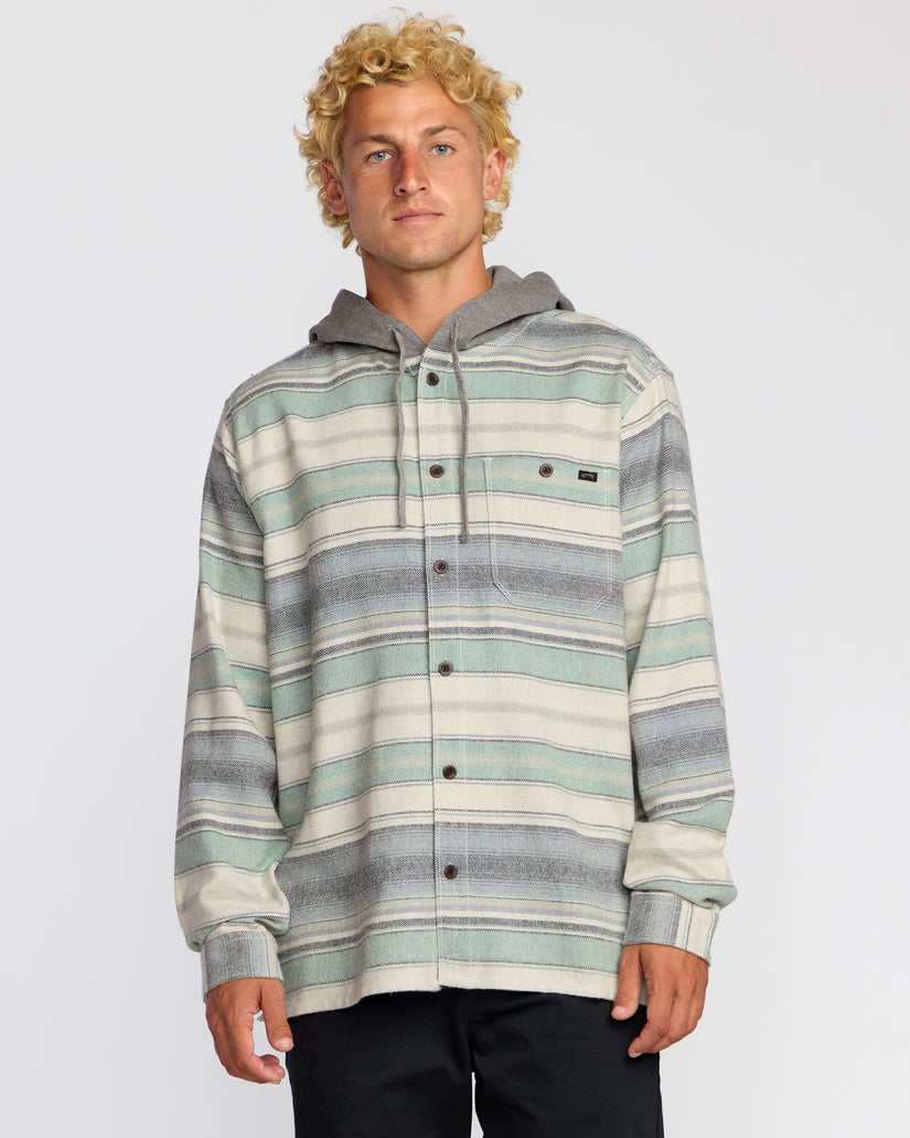 Billabong Baja Flannel L/S Shirt-Oatmeal