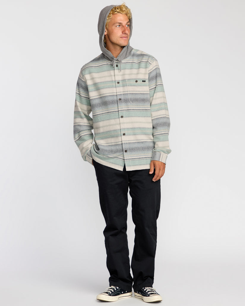 Billabong Baja Flannel L/S Shirt-Oatmeal