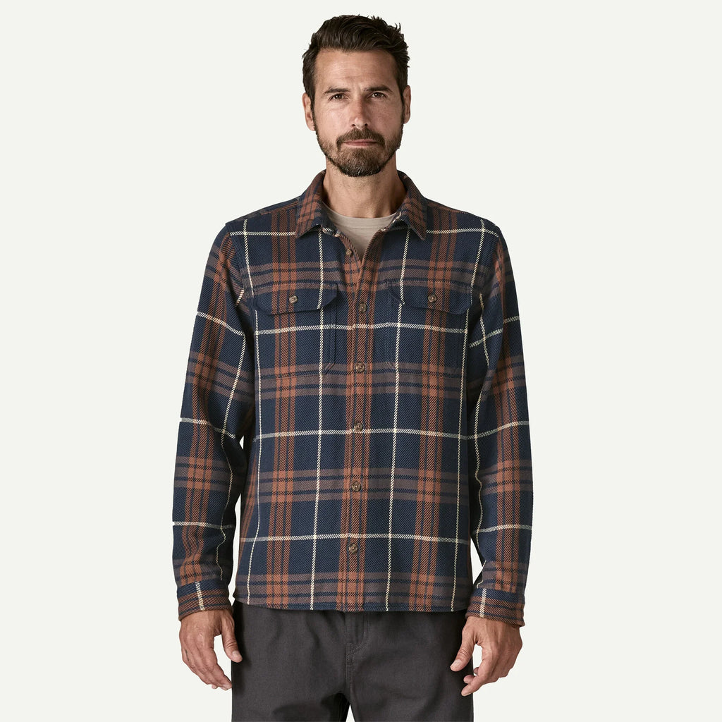 Patagonia Fjord Loft L/S Shirt-Netted: Sunken Blue
