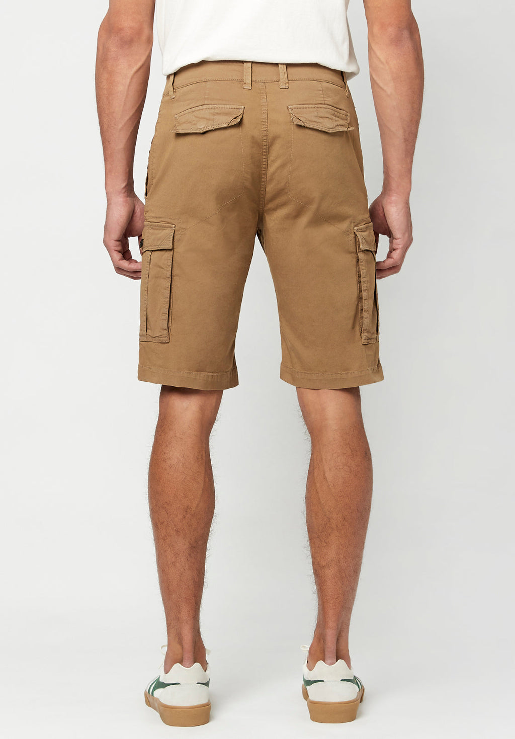 Hortus Men's Cargo Shorts, Tan - BM23587