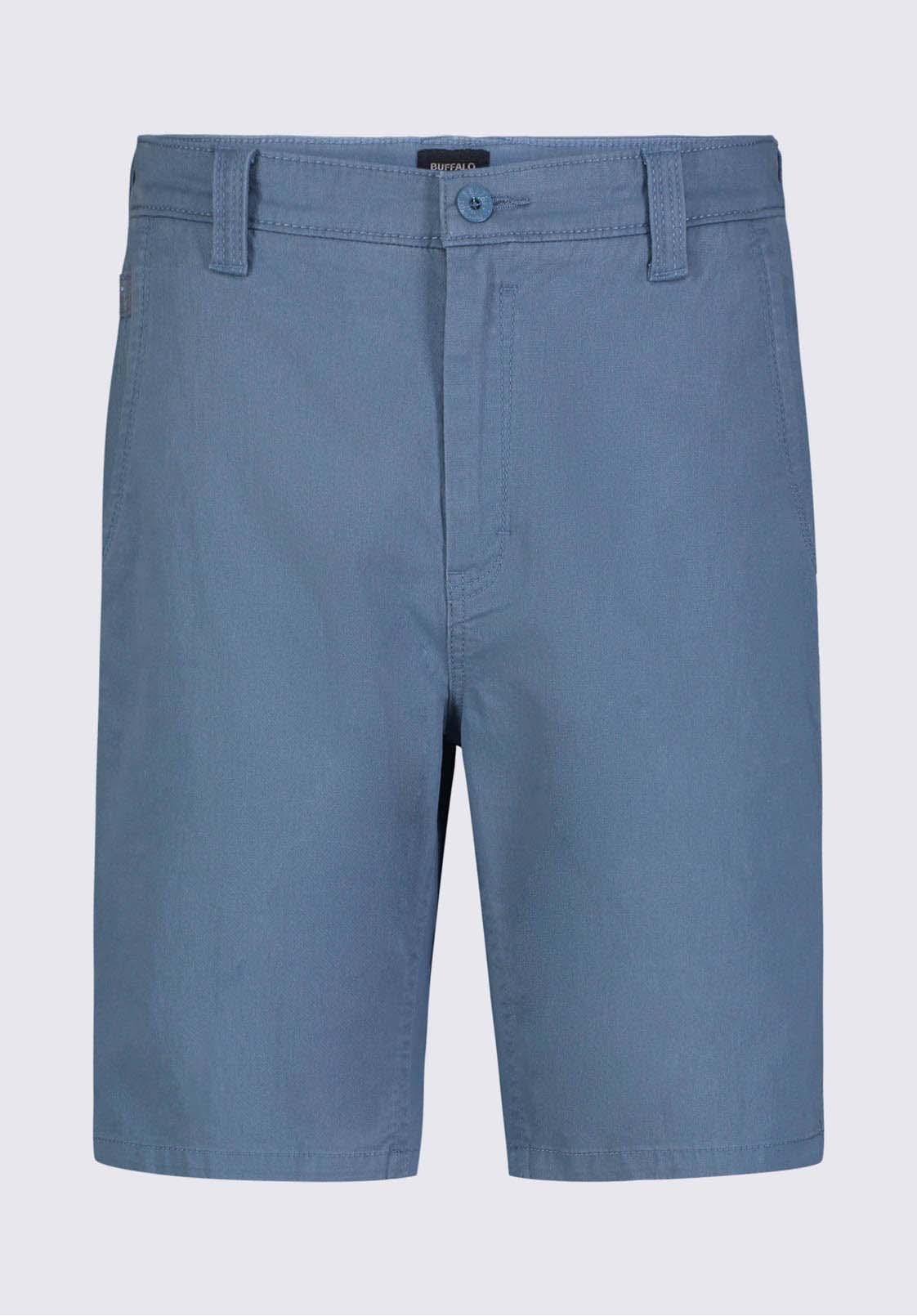 Hadrian Men's Flat Front Shorts, Mirage Blue - BM24266