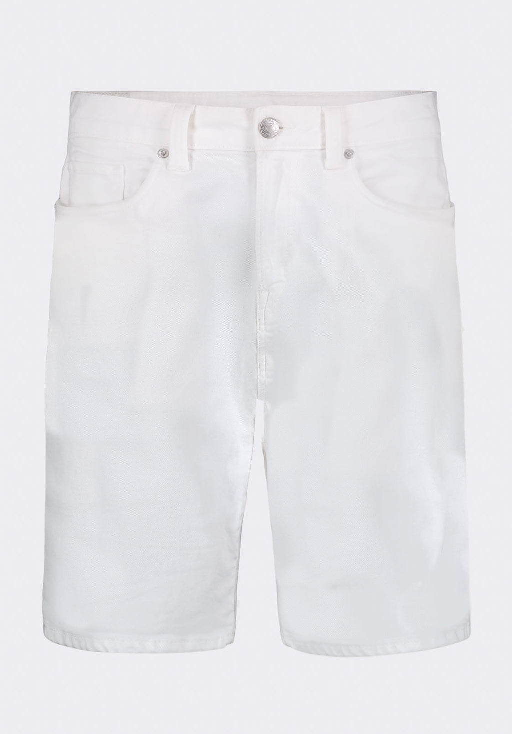Relaxed Straight Dean Men's Short, White - BM26097
