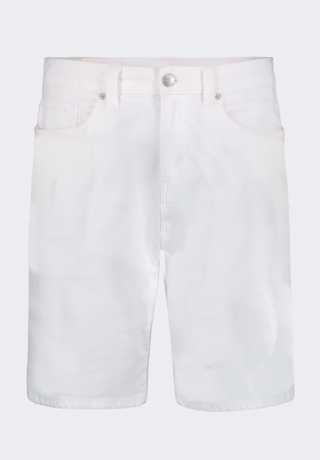 Relaxed Straight Dean Men's Short, White - BM26097
