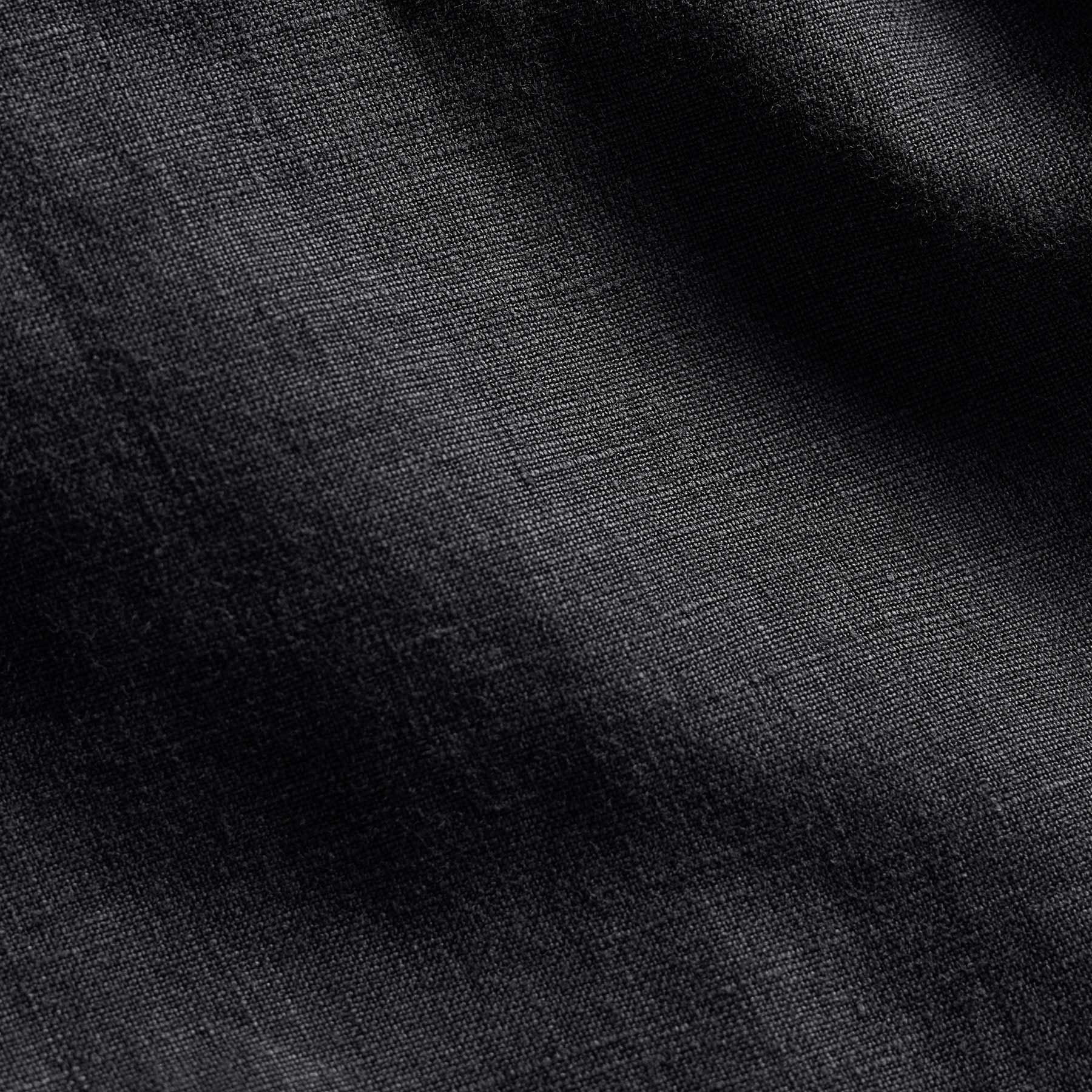 Relaxed Fit Linen Short - Magma Pigment