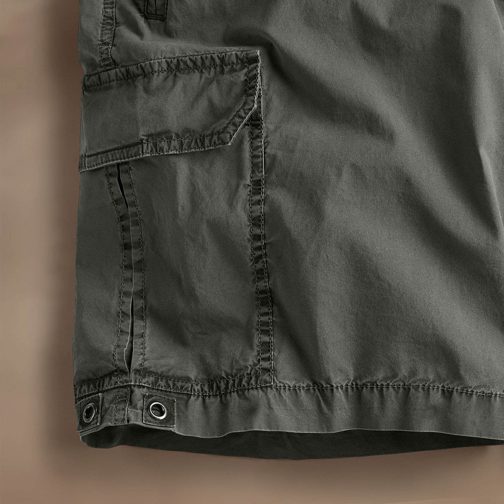 Parachute Poplin Cargo Short - Granite Pigment