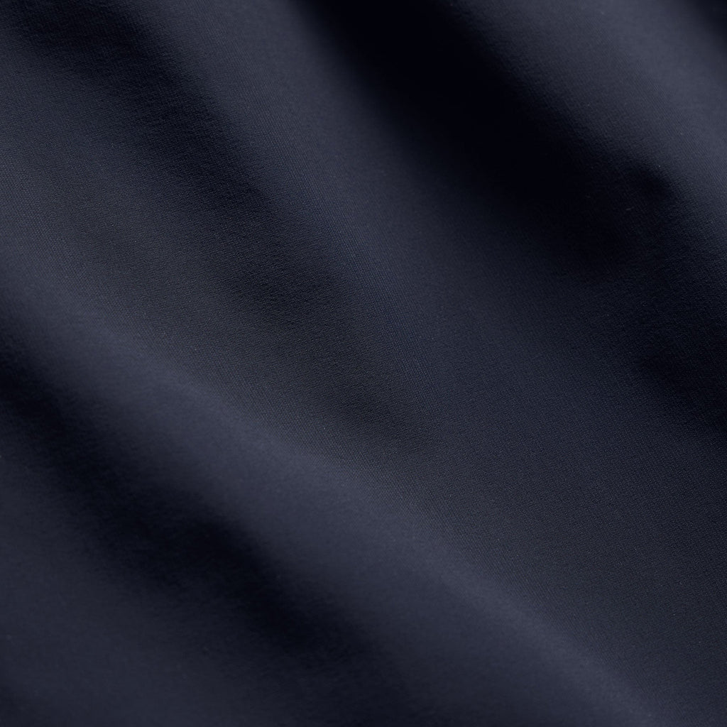 Stretch Nylon Split Hem Boardshort - Navy