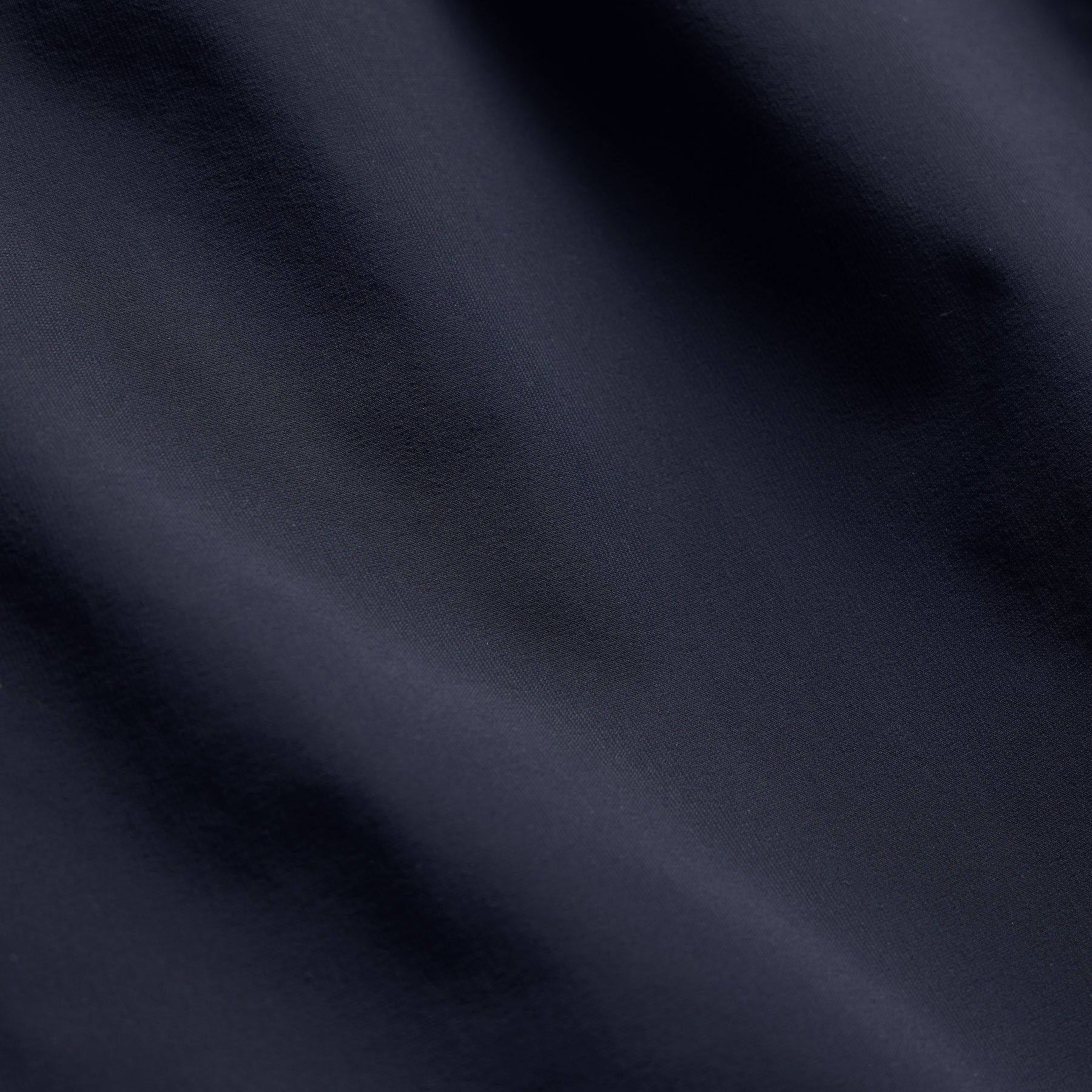 Stretch Nylon Split Hem Boardshort - Navy