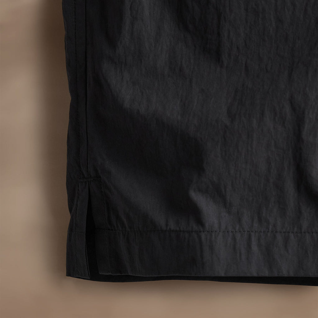 Palm Embriodered Boardshort - Black