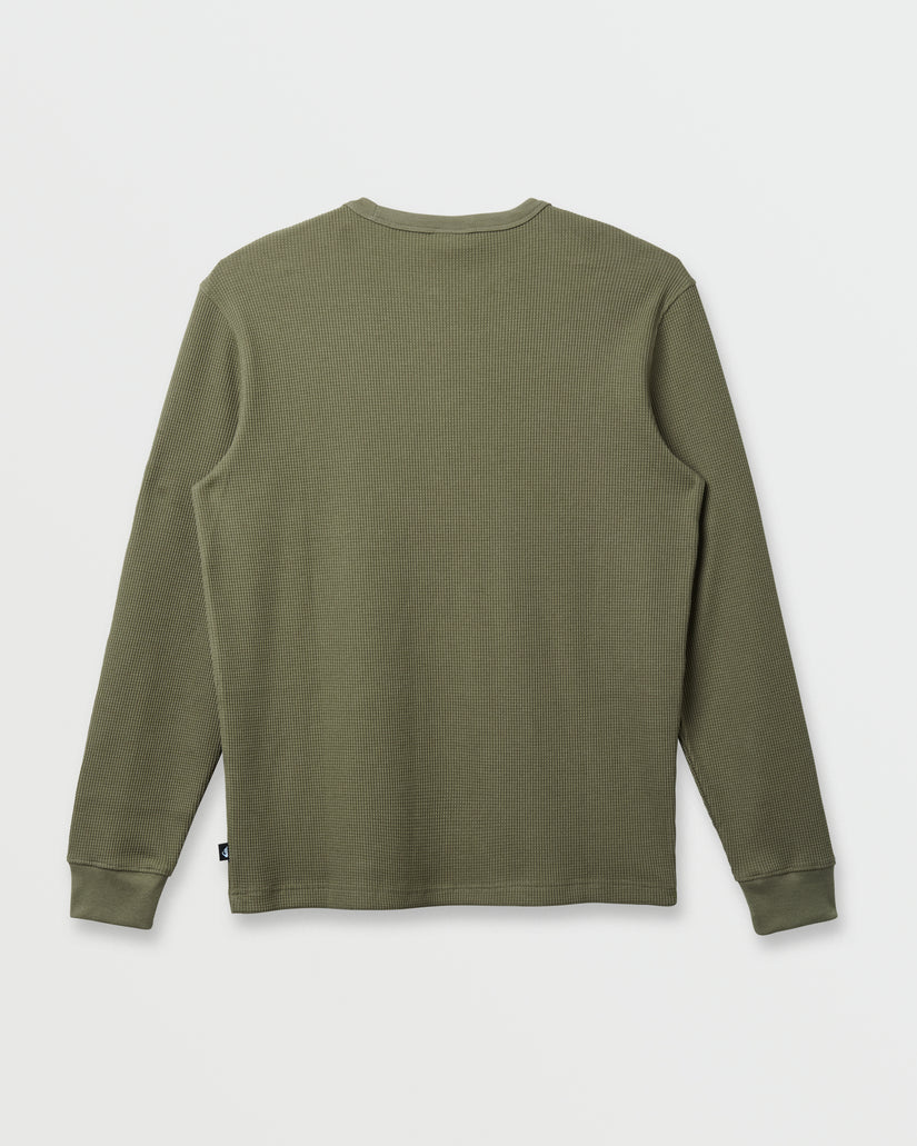 Quiksilver Nelson Thermal L/S Shirt-Fallen Rock
