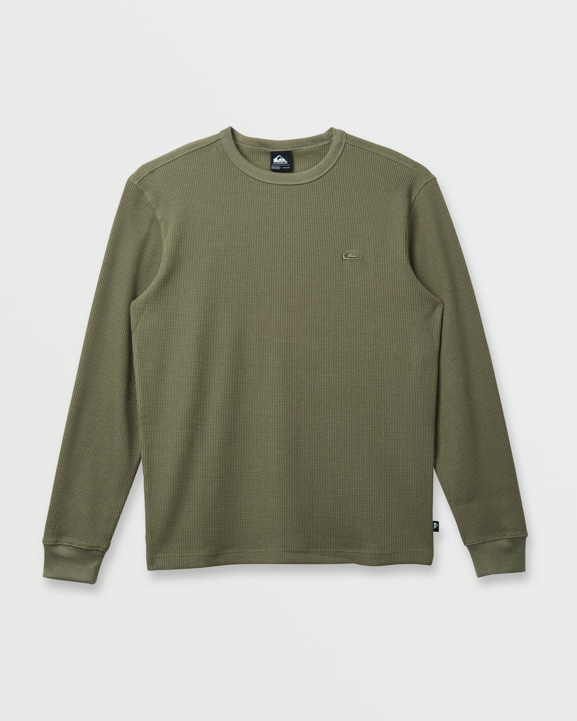 Quiksilver Nelson Thermal L/S Shirt-Fallen Rock