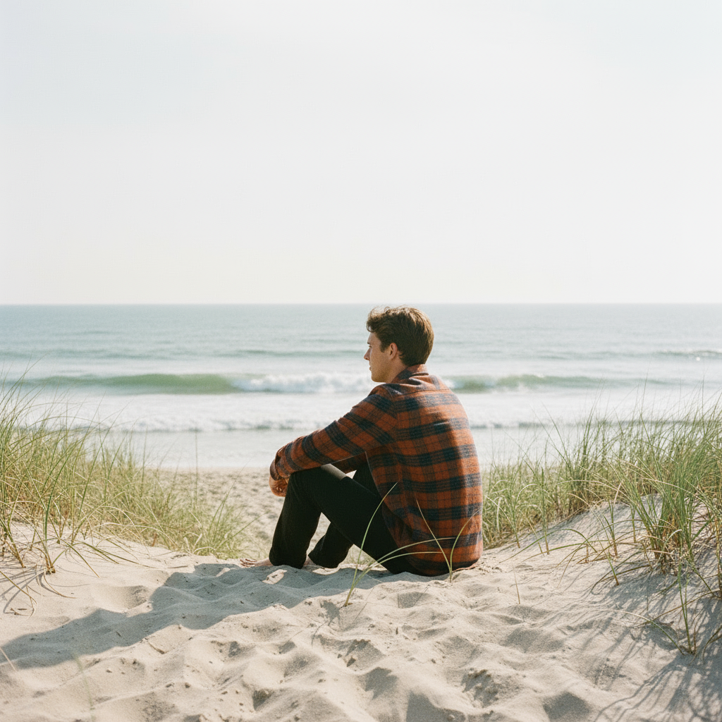 REAL Costello Flannel L/S Shirt-Navy
