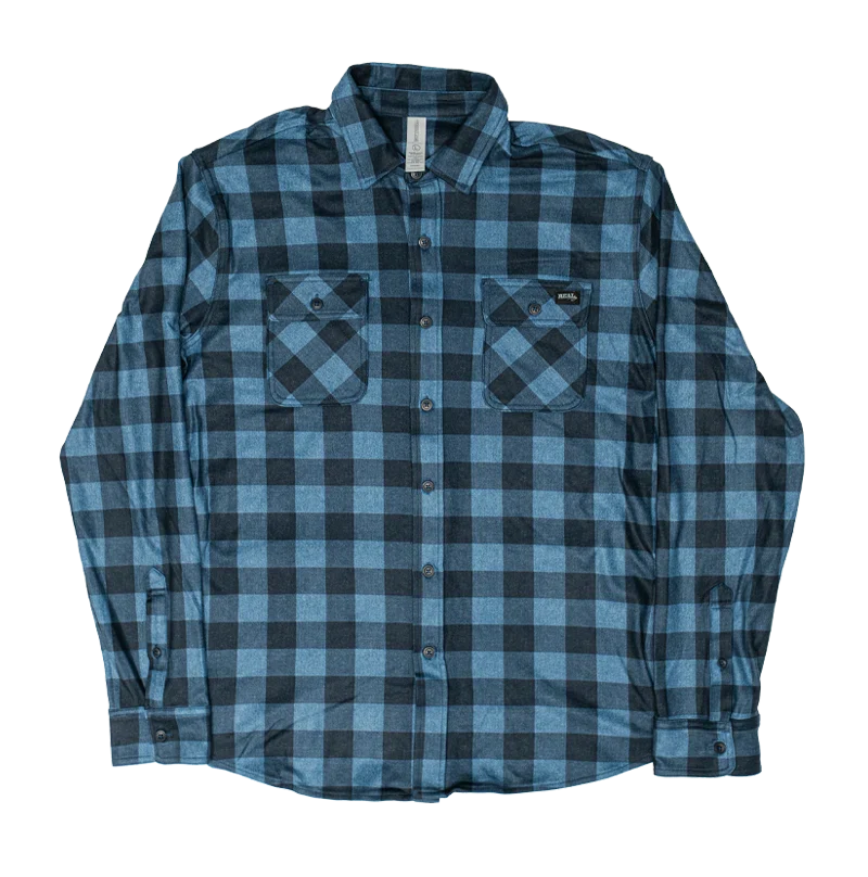 REAL Tomson L/S Shirt-Blue