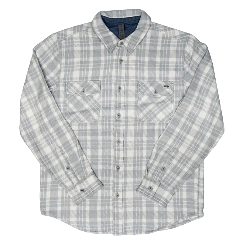 REAL Fowler L/S Shirt-Grey